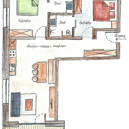 Hotel apartamentowy Wolfegg Warth (Vorarlberg)